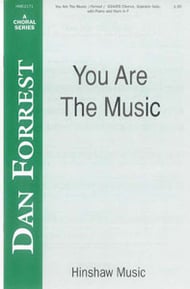 You Are the Music SSAATB choral sheet music cover Thumbnail